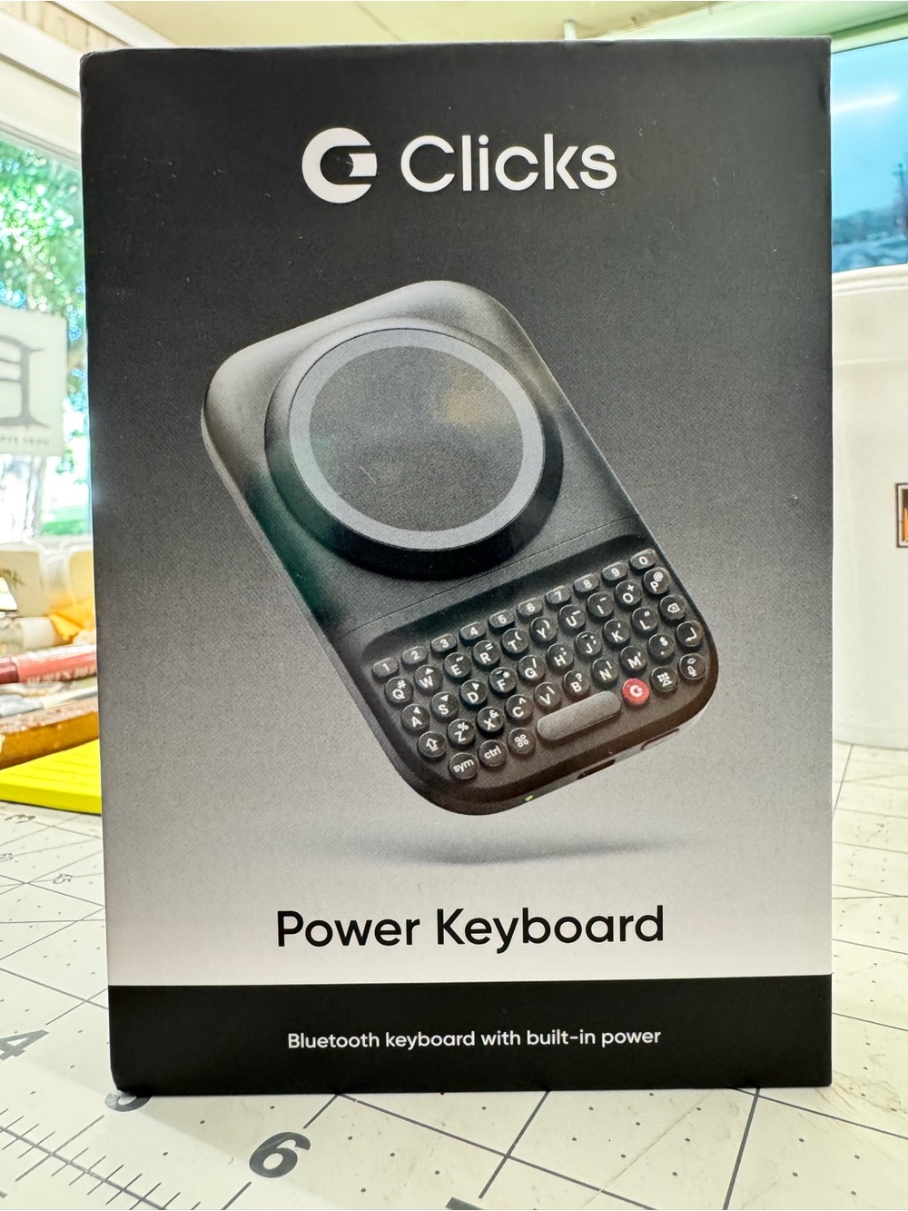 Clicks Power Keyboard Bluetooth MagSafe Keyboard + Power Bank NEW